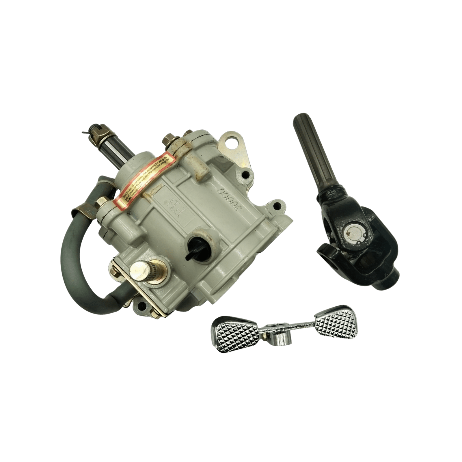 300cc Reverse Gear Complete White with Imported Cross (OEM Quality) - Image 3