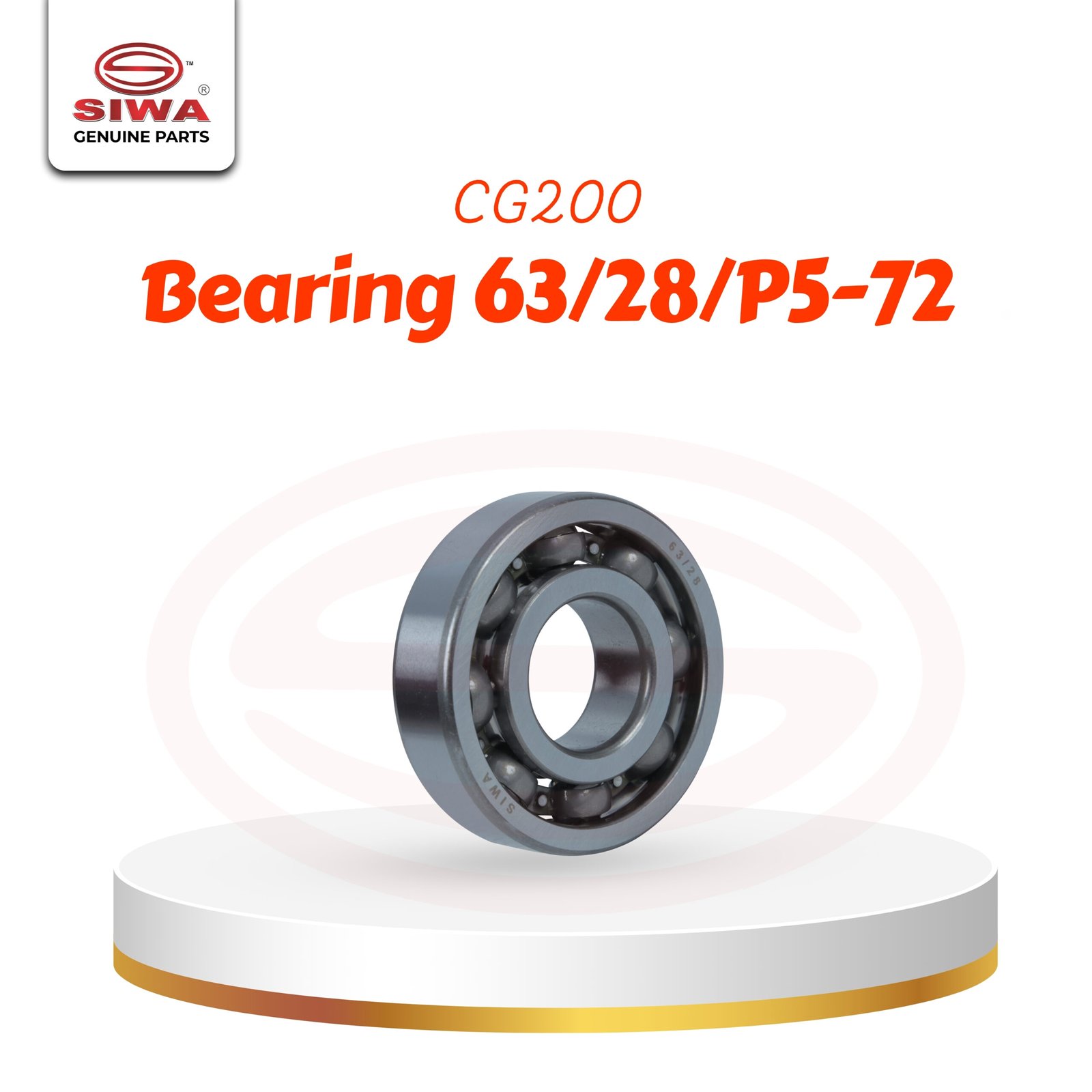 Bearing 63/28/P5-72