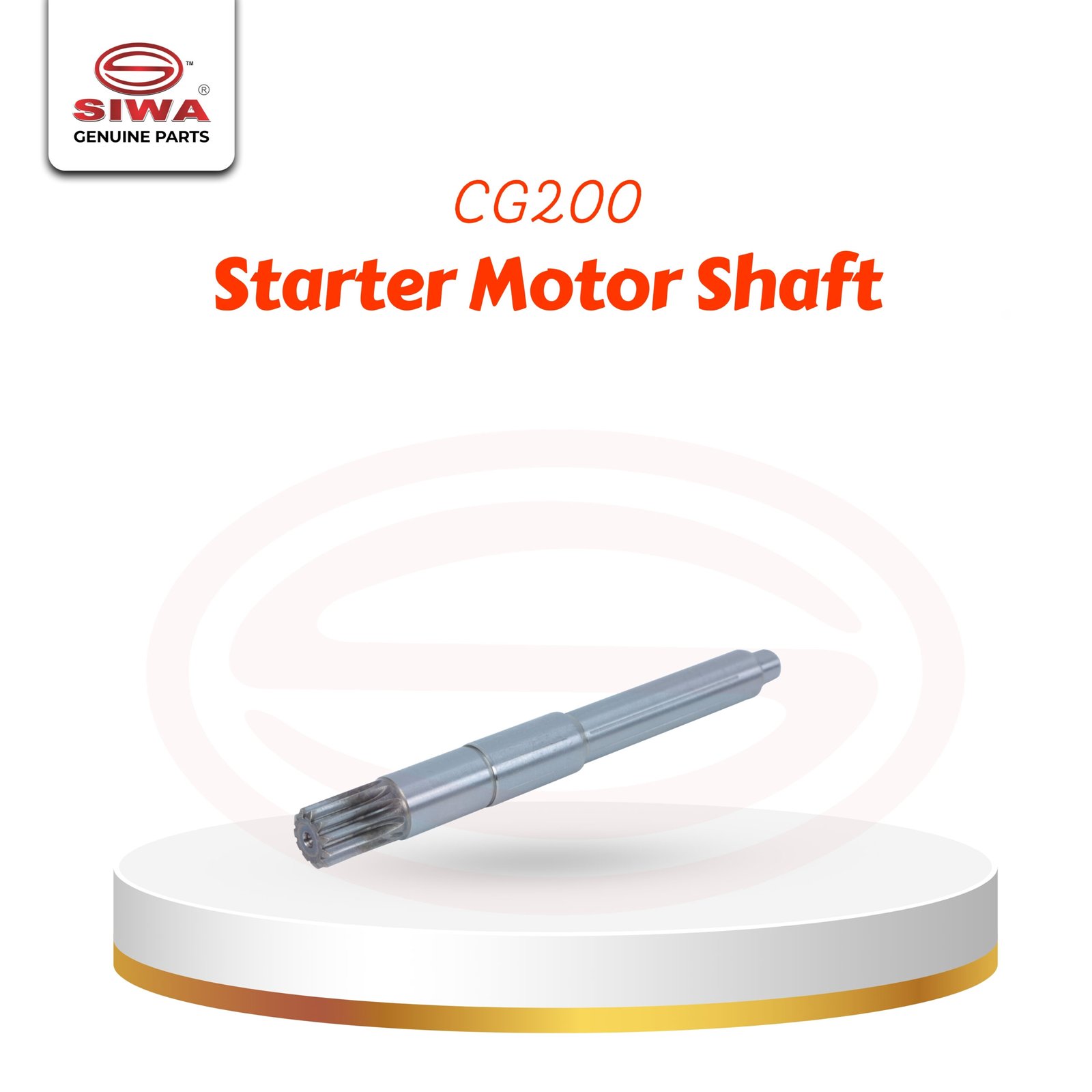 Starter Motor Shaft